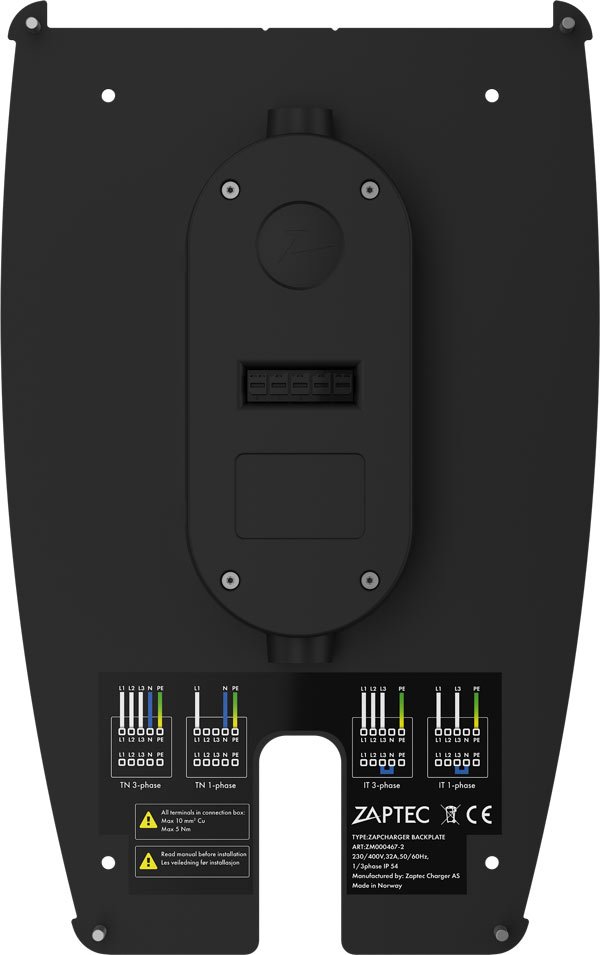 Zaptec Pro MID Backplate